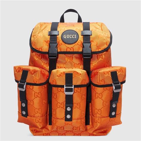 orange Gucci Backpacks for Women 